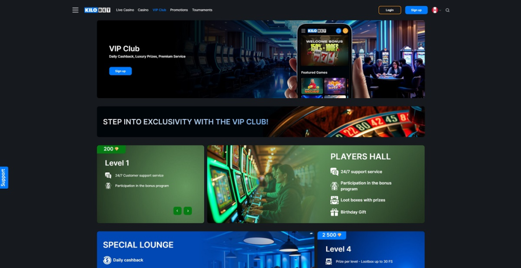 kilobet bonus